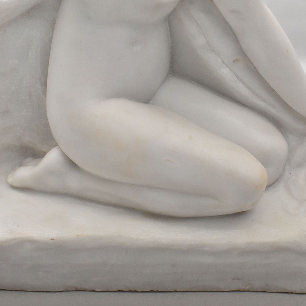 STMA109 5a antique sculpture marble statues bust woman figurines